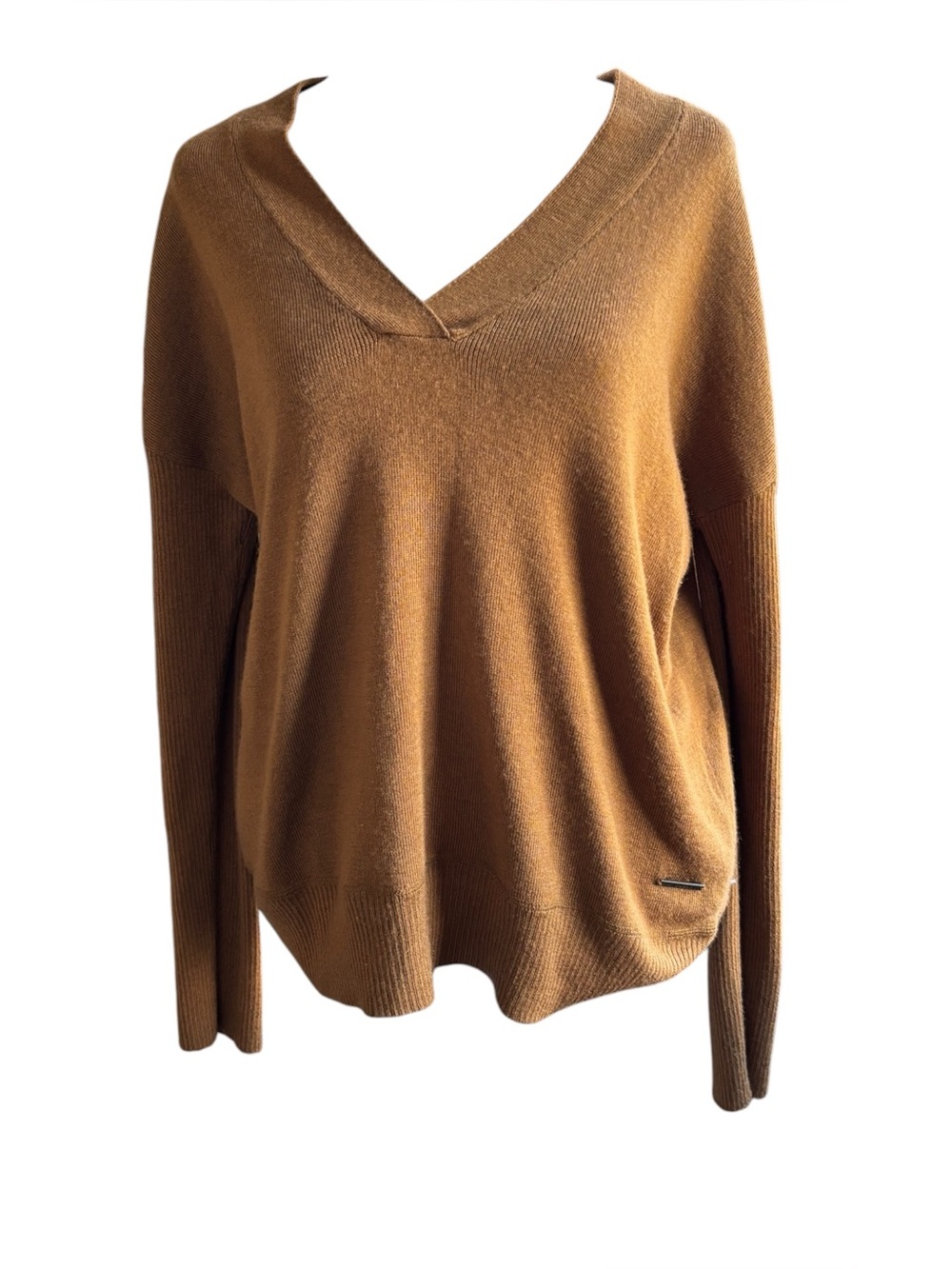 Carve Designs Camel Wool Blend Sweater Women’s M | Non-Mulesing Wool